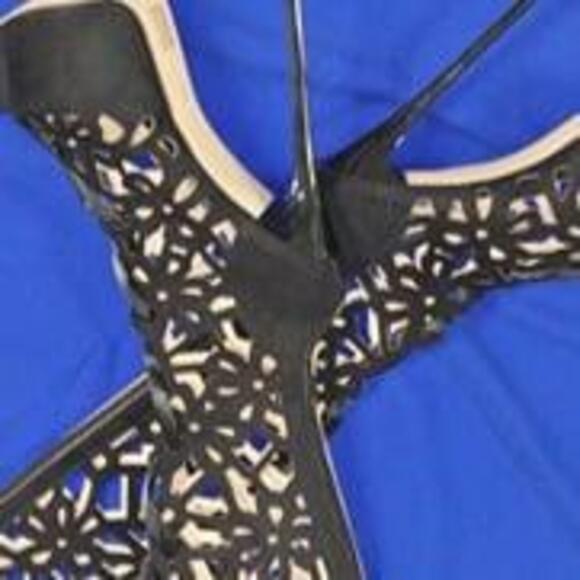 NEW Sexy Boots Stiletto Cut-out Zipper Heel Boot Size 9.5 - Picture 8 of 12